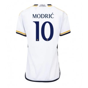 Real Madrid Luka Modric #10 Koszulka Podstawowych Kobiety 2023-24 Krótki Rękaw